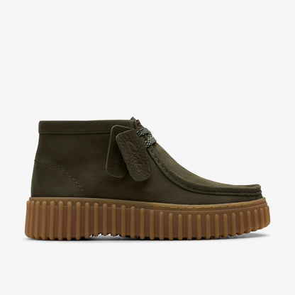 Clarks Special Offer / Torhill Moss Dark Green Nubuck
