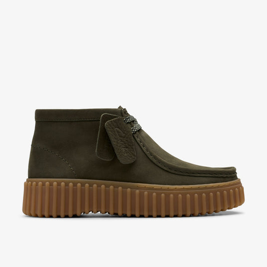 Clarks Special Offer / Torhill Moss Dark Green Nubuck