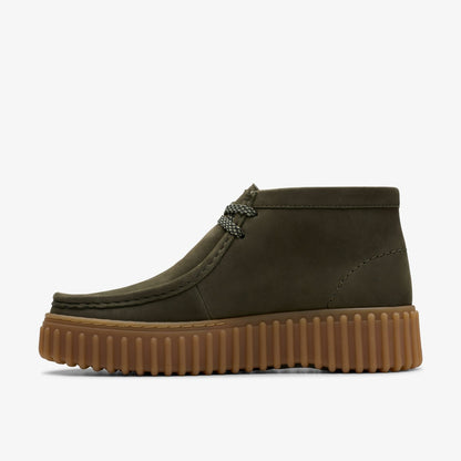 Clarks Special Offer / Torhill Moss Dark Green Nubuck