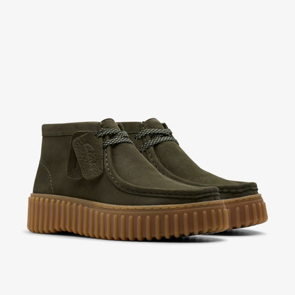 Clarks Special Offer / Torhill Moss Dark Green Nubuck