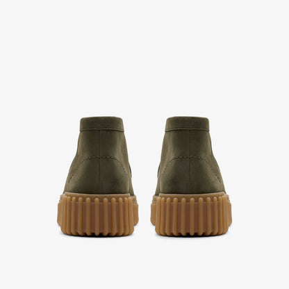 Clarks Special Offer / Torhill Moss Dark Green Nubuck