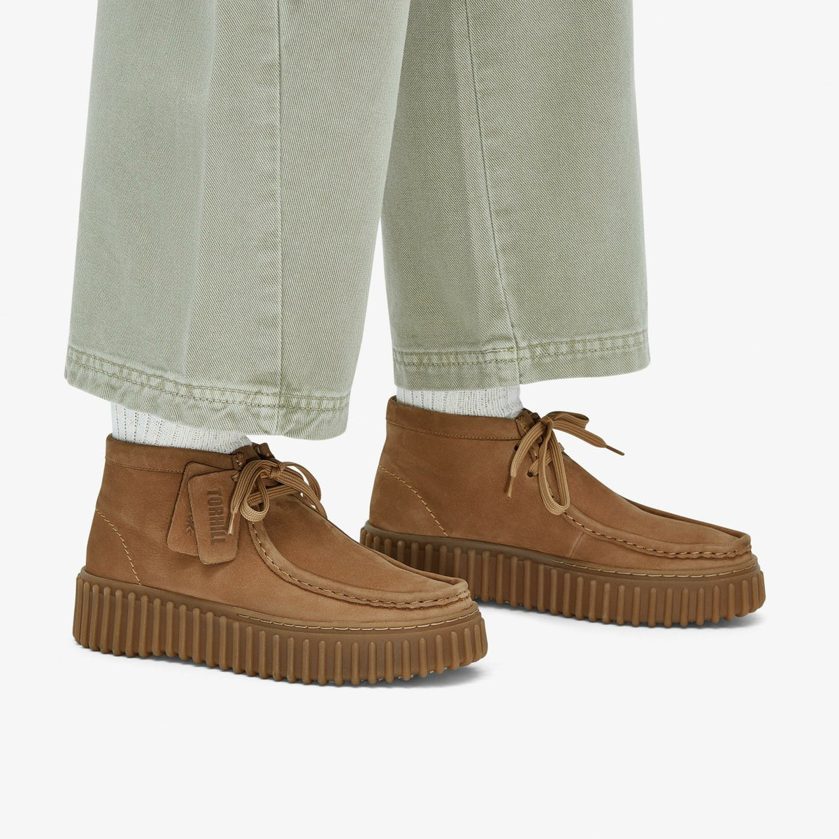 Clarks Special Offer / Torhill Moss Light Tan Nubuck