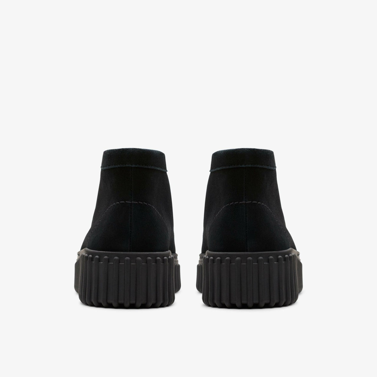 Clarks Featured / Torhill Moss Black Suede