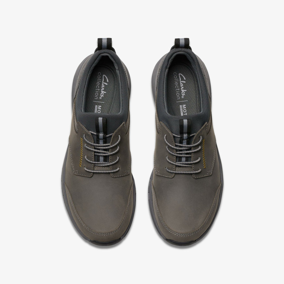Clarks Recommended / Motion Trek EZ Grey Leather