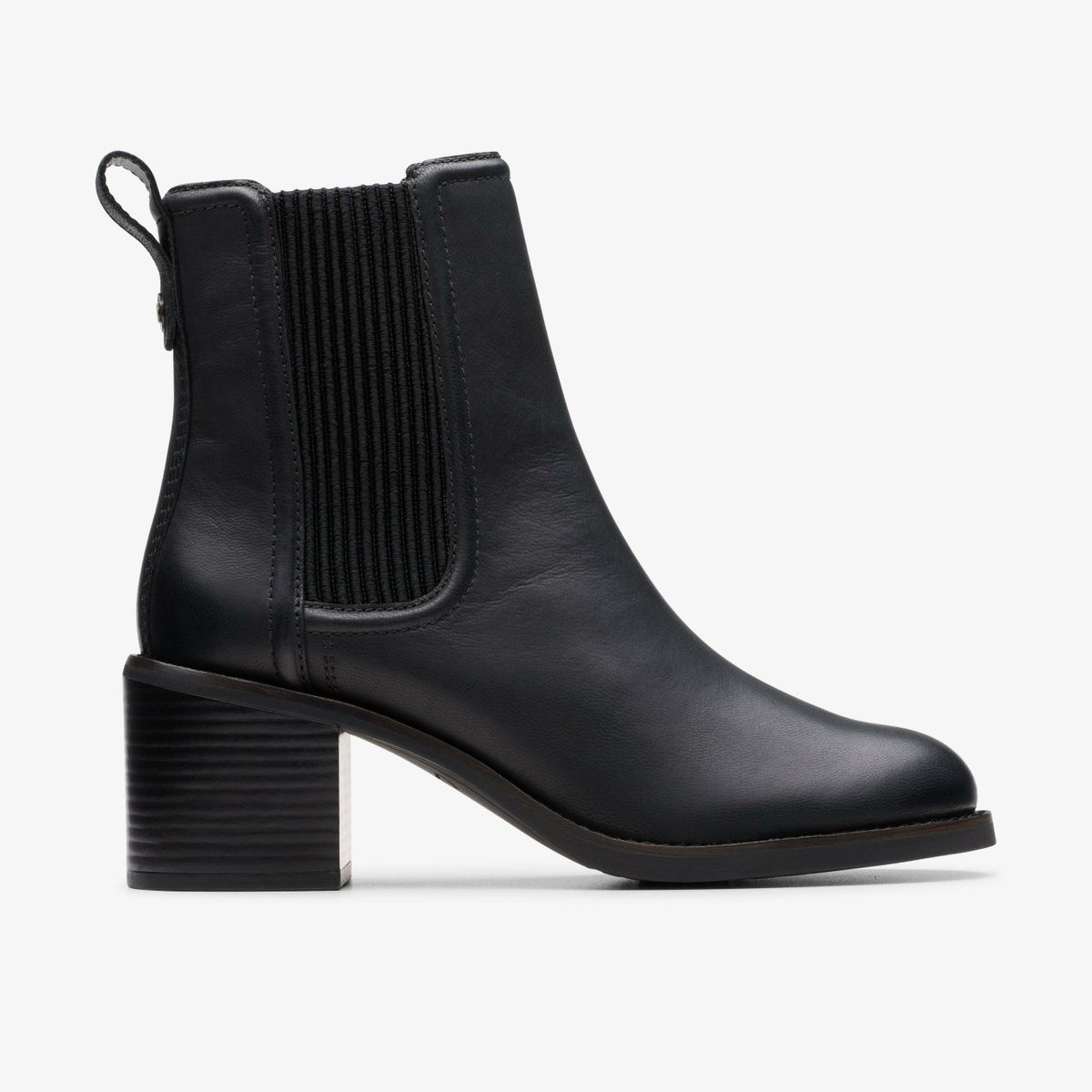 Clarks Quality / Chamberly Top Black Leather