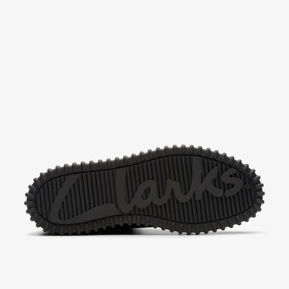 Clarks Premium / Torhill Turn Black Warmlined Suede