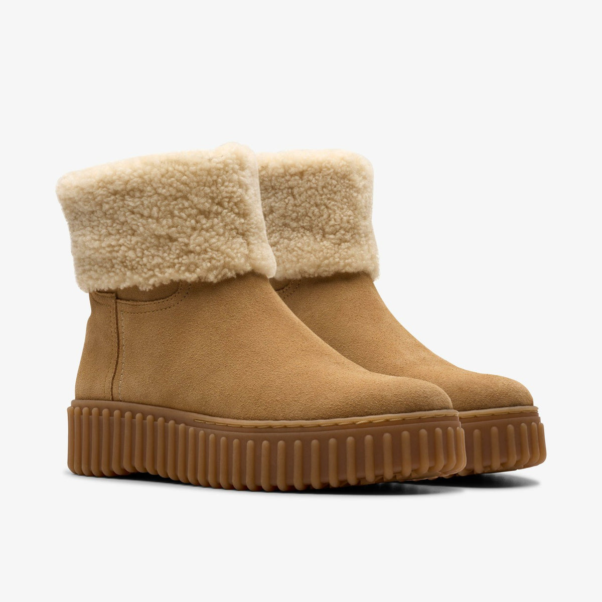 Clarks Discount / Torhill Turn Light Tan Warmlined