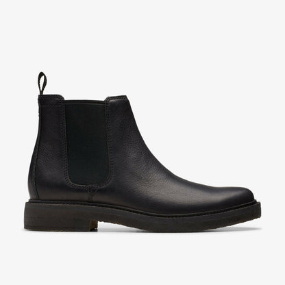 Clarks Top Pick / Clarkdale Easy Chelsea Boot Black Leather