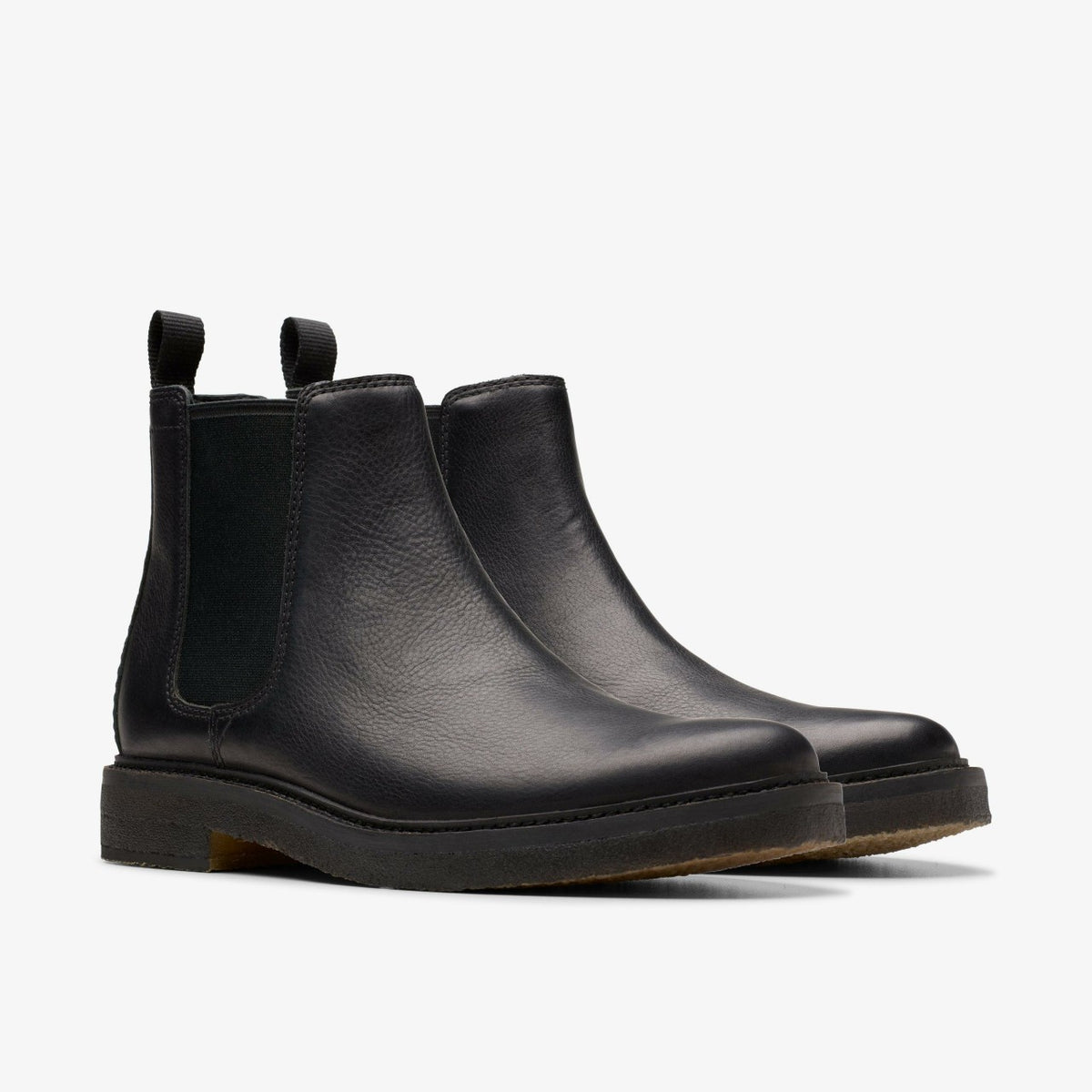 Clarks Top Pick / Clarkdale Easy Chelsea Boot Black Leather