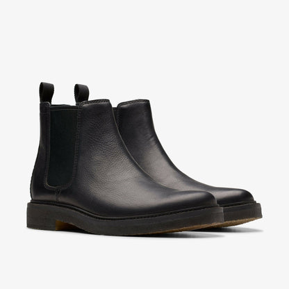 Clarks Top Pick / Clarkdale Easy Chelsea Boot Black Leather