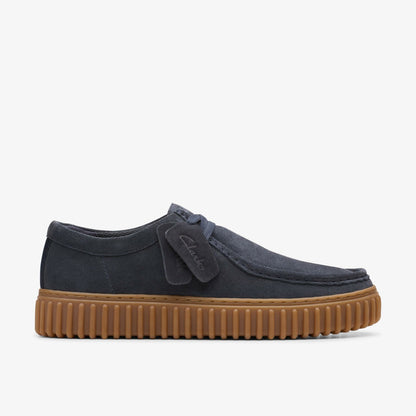 Clarks New / Torhill Lo Navy Suede