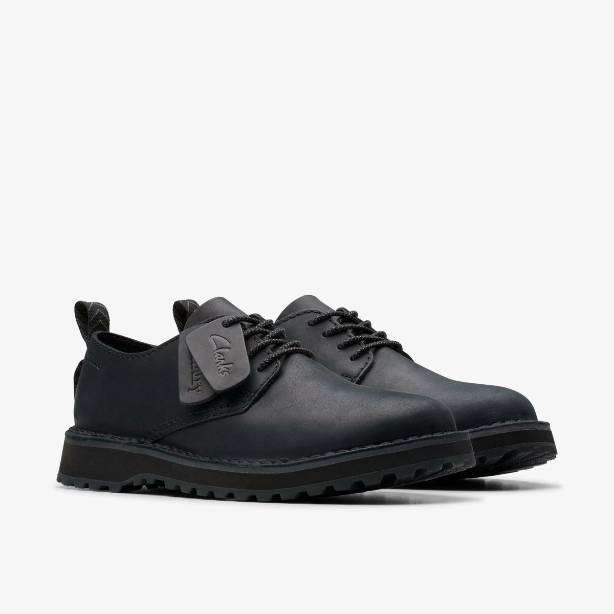 Clarks Latest / Solsbury Lace Black Leather