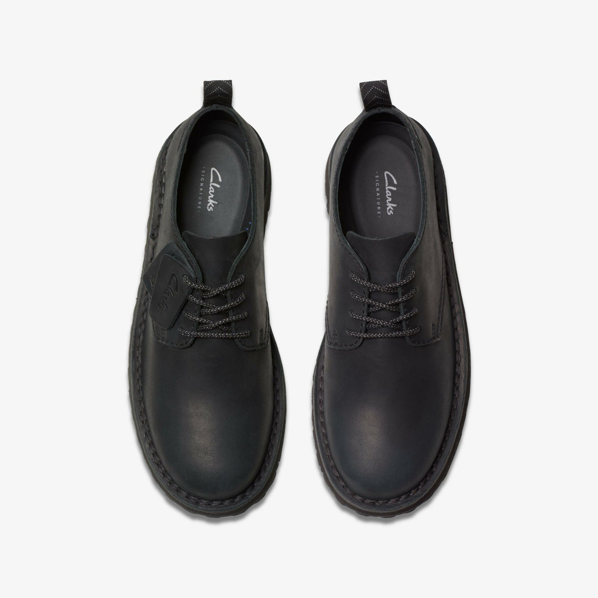 Clarks Latest / Solsbury Lace Black Leather