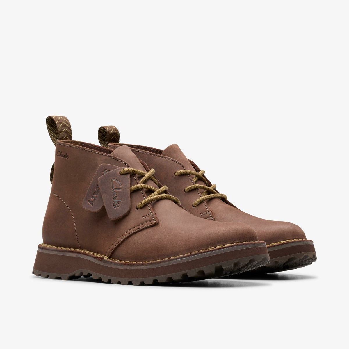 Clarks Deals / Solsbury Desert Boot Dark Brown Leather