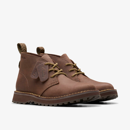 Clarks Deals / Solsbury Desert Boot Dark Brown Leather