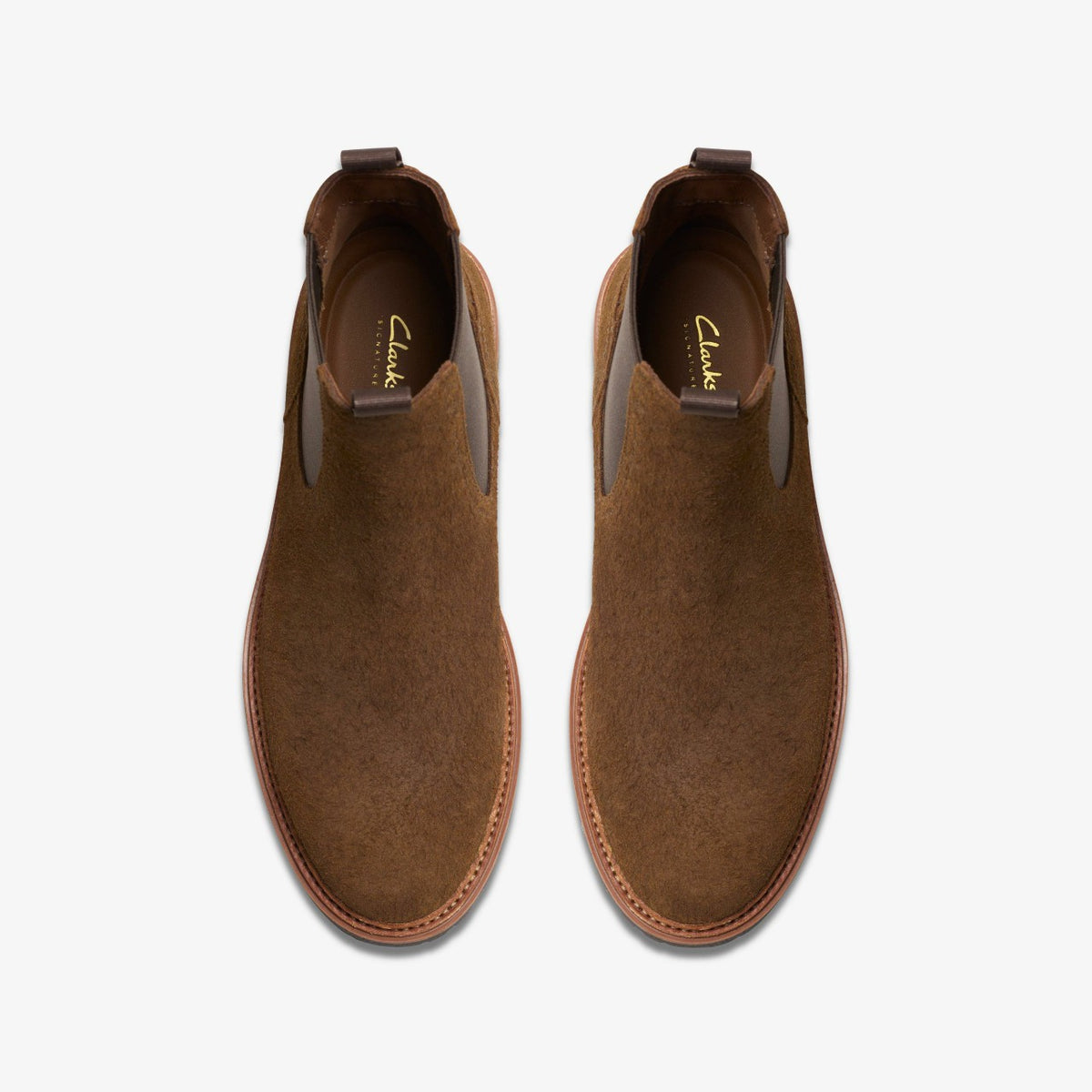 Clarks Recommended / Clarkridge Top Brown Suede