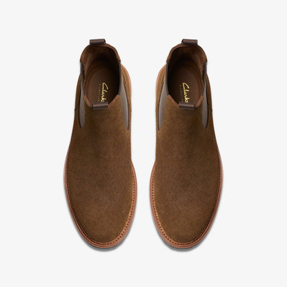 Clarks Recommended / Clarkridge Top Brown Suede