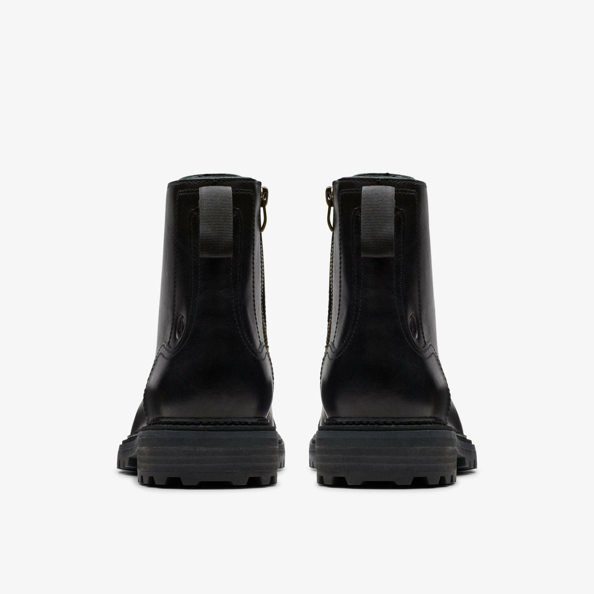 Clarks Top Pick / Clarkridge Hi Black Leather