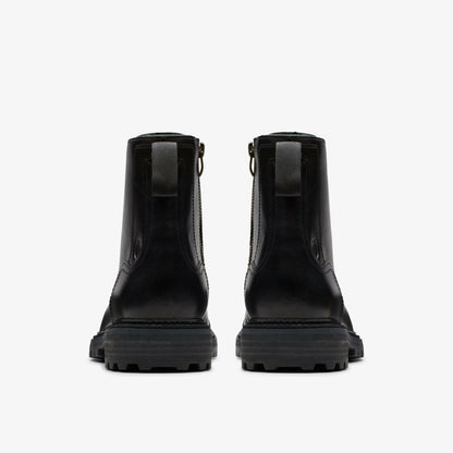Clarks Top Pick / Clarkridge Hi Black Leather