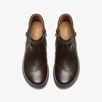 Clarks Great Value / Certina Joy Dark Brown Leather