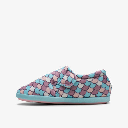 Clarks Deals / Fluffy Snug Kid Pink Multicolour
