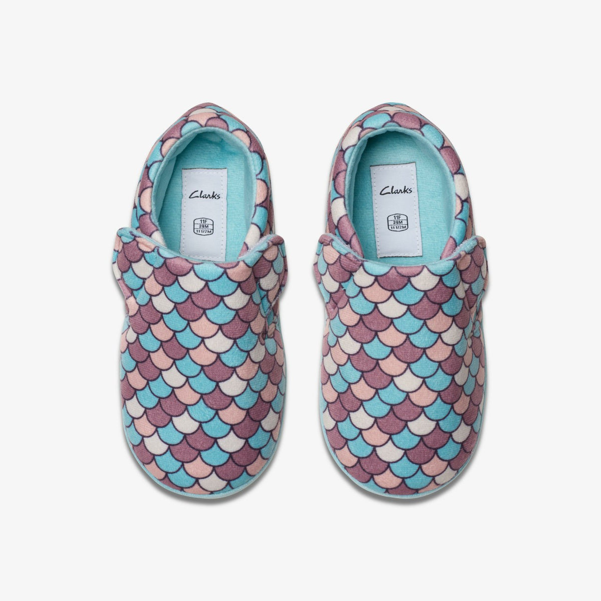 Clarks Deals / Fluffy Snug Kid Pink Multicolour