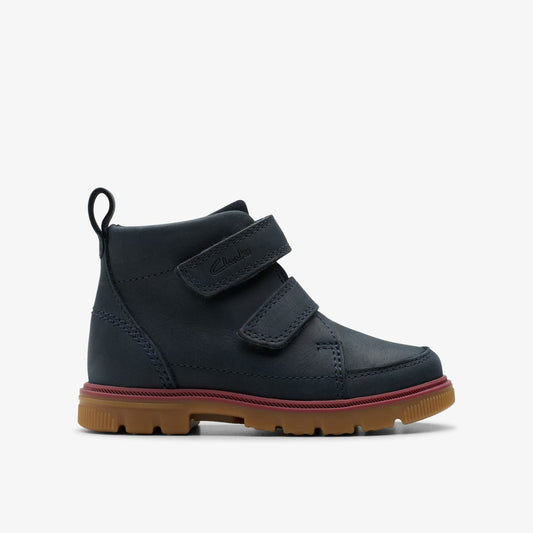 Clarks Best Price / Lorcam Hi Toddler Navy