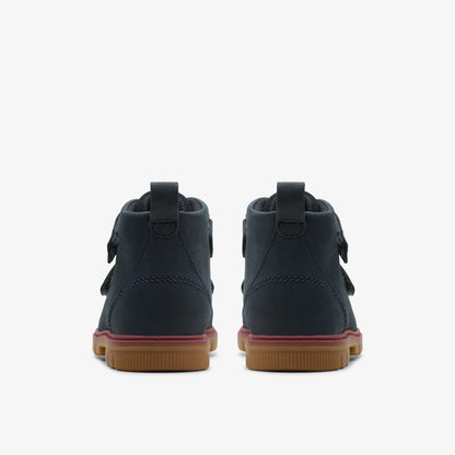Clarks Best Price / Lorcam Hi Toddler Navy