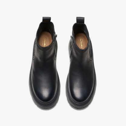 Clarks Smart Buy / Hencroft Step Waterproof Black Leather