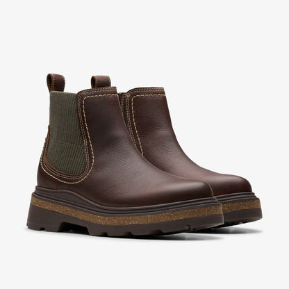 Clarks Everyday / Hencroft Step Waterproof Brown Leather