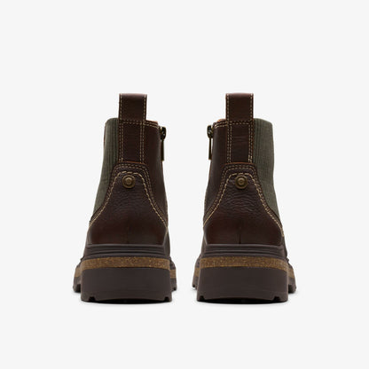 Clarks Everyday / Hencroft Step Waterproof Brown Leather