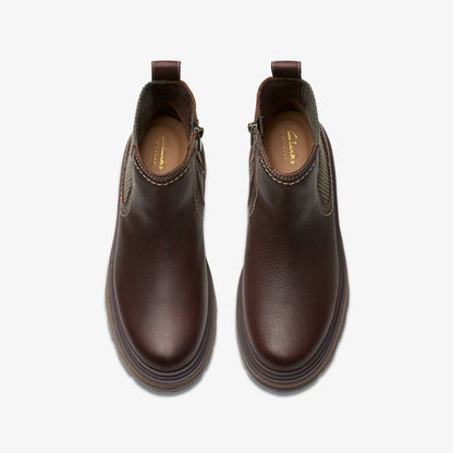 Clarks Everyday / Hencroft Step Waterproof Brown Leather