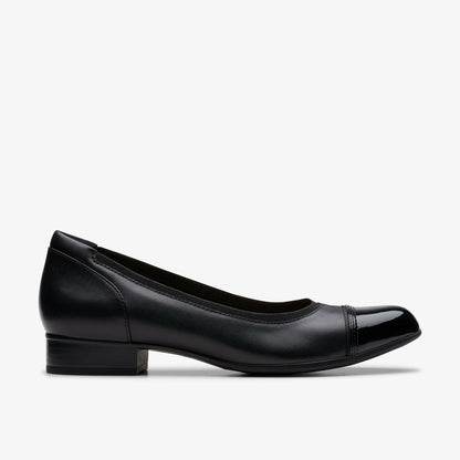 Clarks Popular / Krystine May Black Leather
