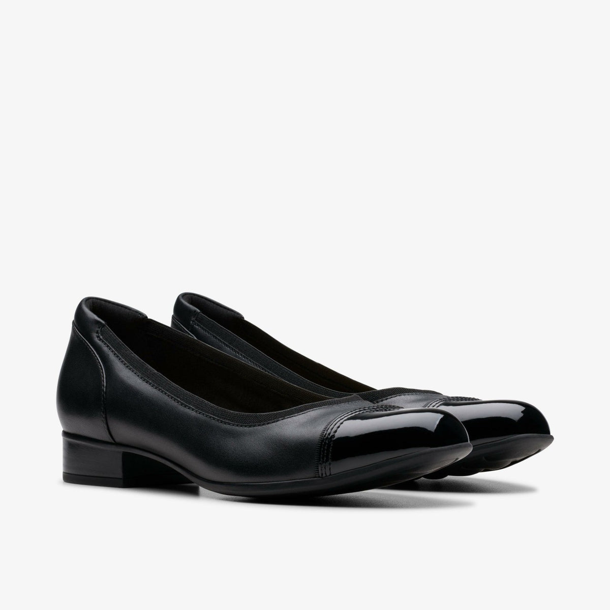 Clarks Popular / Krystine May Black Leather