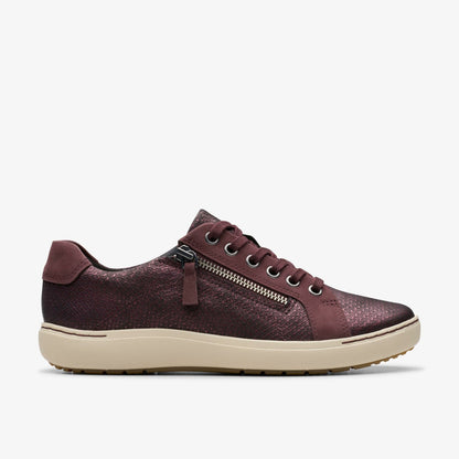 Clarks Customer Favorite / Nalle Lace Wine Interest Leather