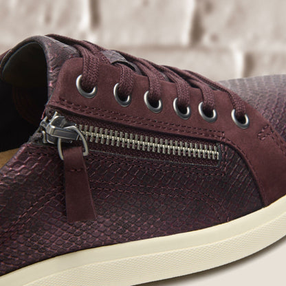 Clarks Customer Favorite / Nalle Lace Wine Interest Leather