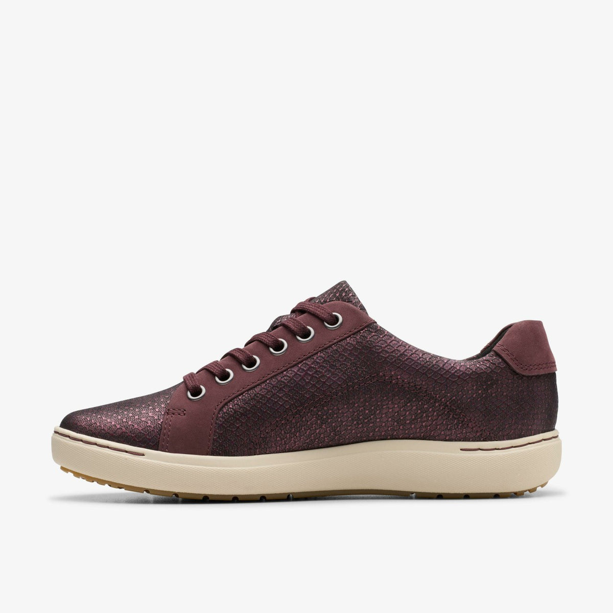 Clarks Customer Favorite / Nalle Lace Wine Interest Leather