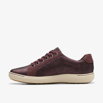 Clarks Customer Favorite / Nalle Lace Wine Interest Leather