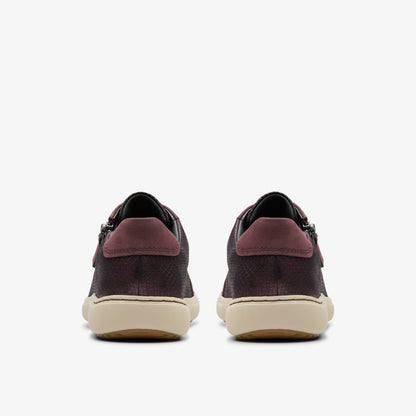Clarks Customer Favorite / Nalle Lace Wine Interest Leather