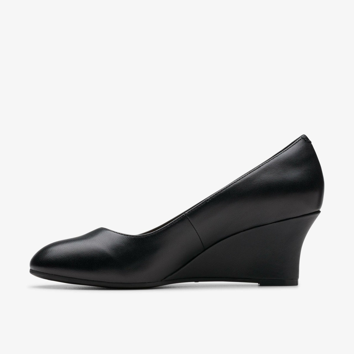 Clarks Essential / Olivette Pearl Black Leather
