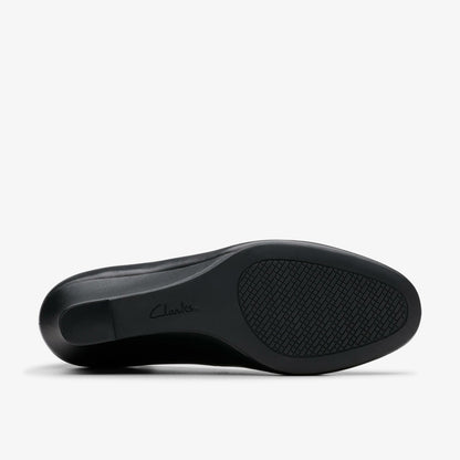 Clarks Essential / Olivette Pearl Black Leather