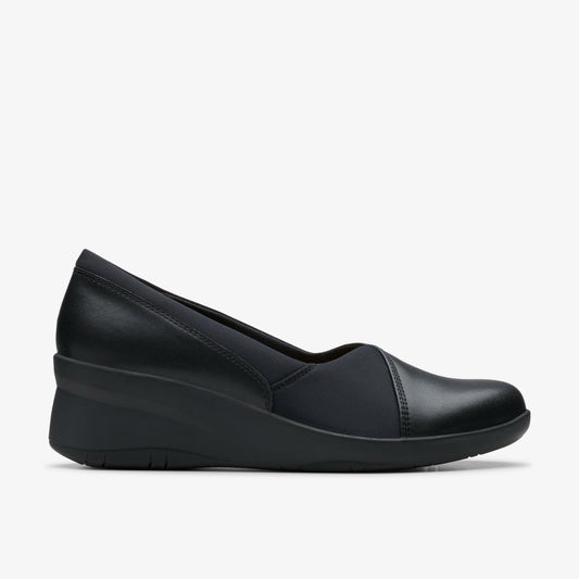 Clarks Discount / Suttyn Walk Black Leather