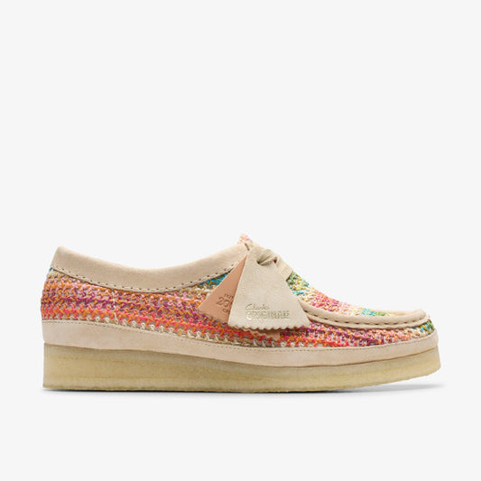 Clarks Top Pick / Wallabee Multicolour Raffia