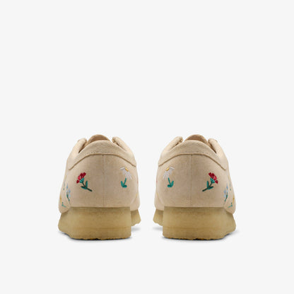 Clarks Great Value / Wallabee Taupe Embroidery