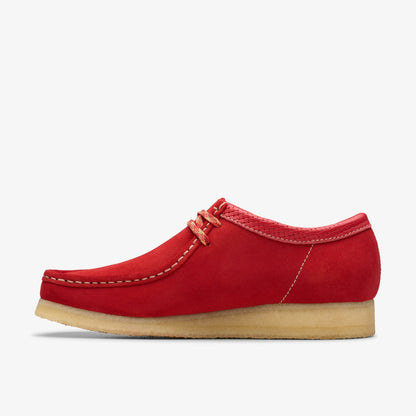 Clarks Sale / Wallabee Red Suede