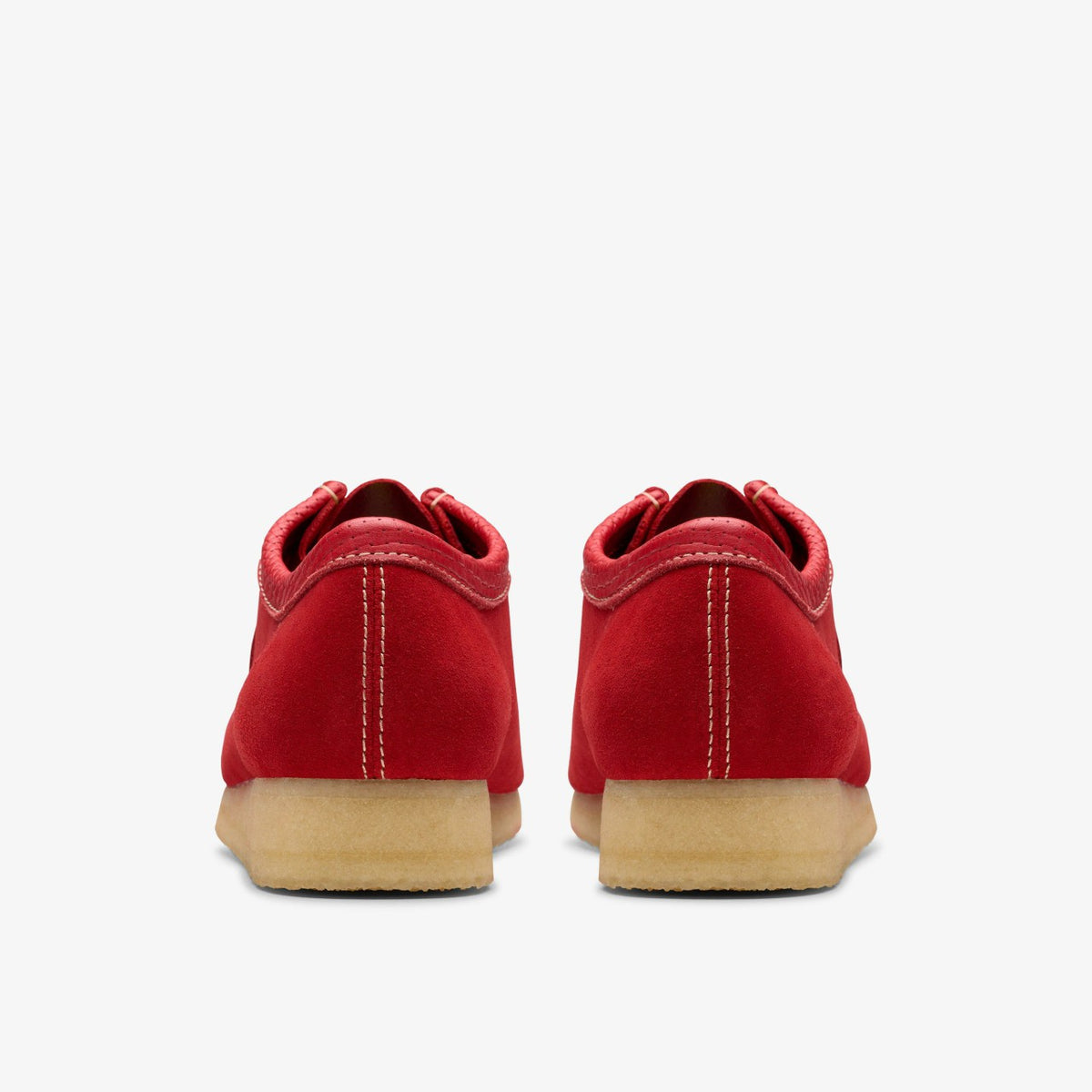 Clarks Sale / Wallabee Red Suede