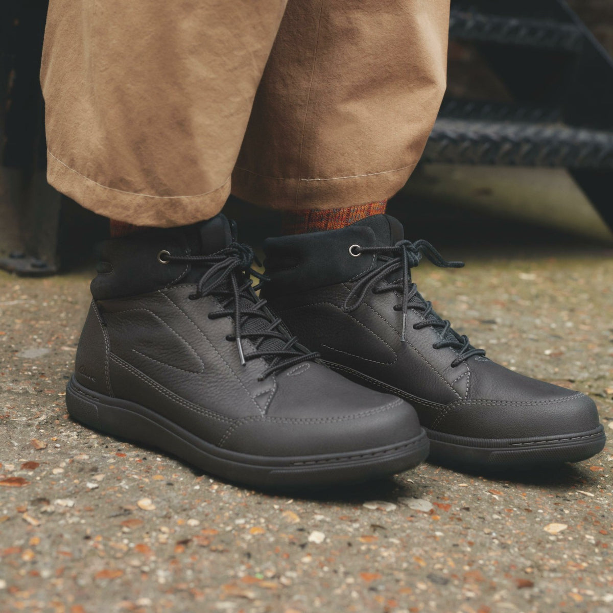 Clarks Best Seller / Mapstone Hi GORE-TEX Black Warmlined Leather