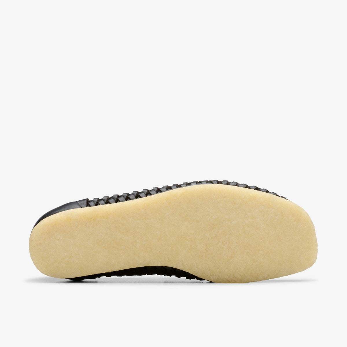 Clarks Best Seller / Wallabee Penny Weave Black Leather