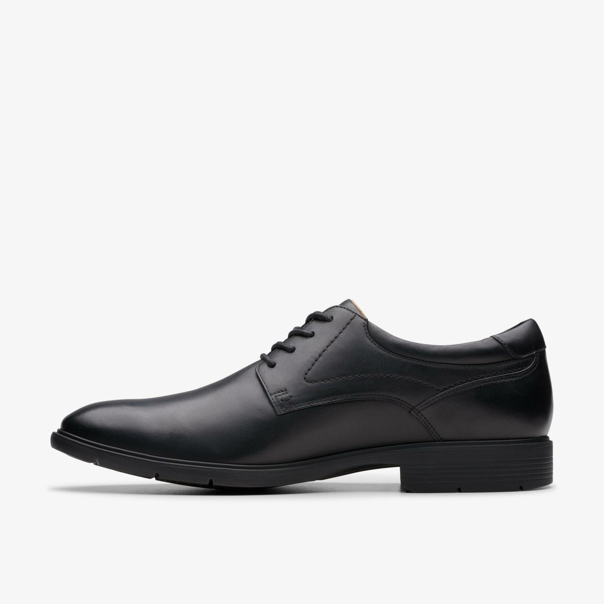 Clarks Premium / Eldredge Plain Black Leather