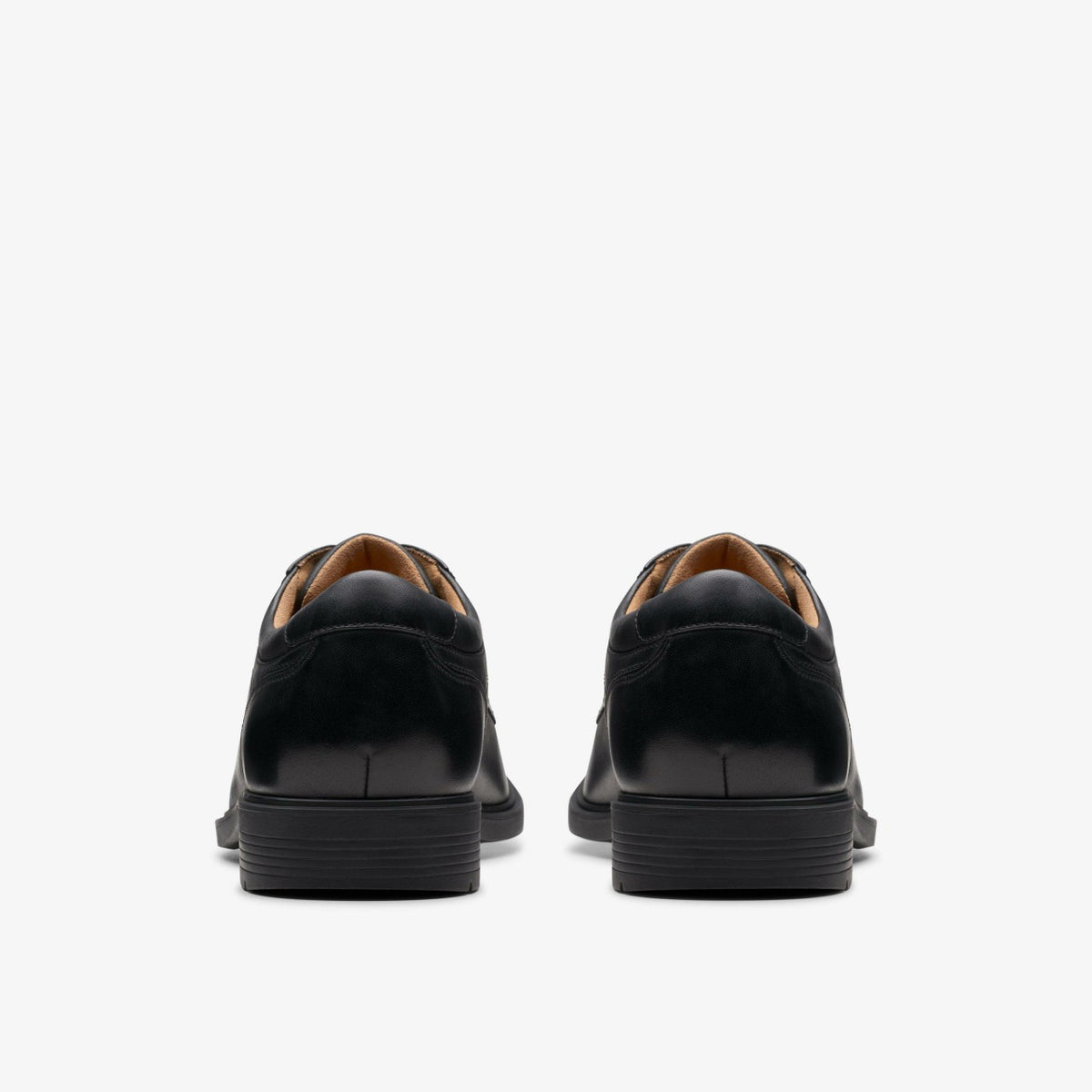 Clarks Premium / Eldredge Plain Black Leather
